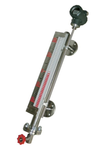 帶磁翻板的高溫型液位計